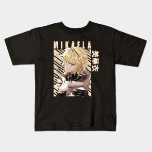 Mikaela Hyakuya - Owari no Seraph Kids T-Shirt